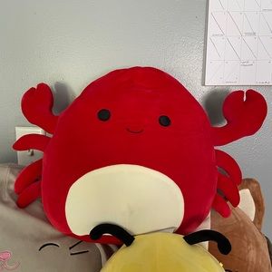 Carlos the Crab Squishmallow 12”